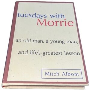 TUESDAYS WITH MORRIE BY MITCH ALBOM HARDCOVER BOOK 1997 DOUBLEDAY